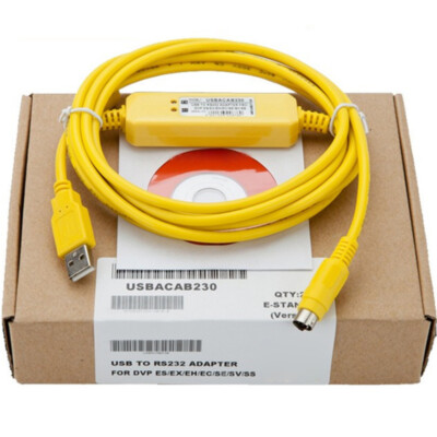 Communication Download Line 3M For Delta PLC Programming USBACAB230/USB-DVP