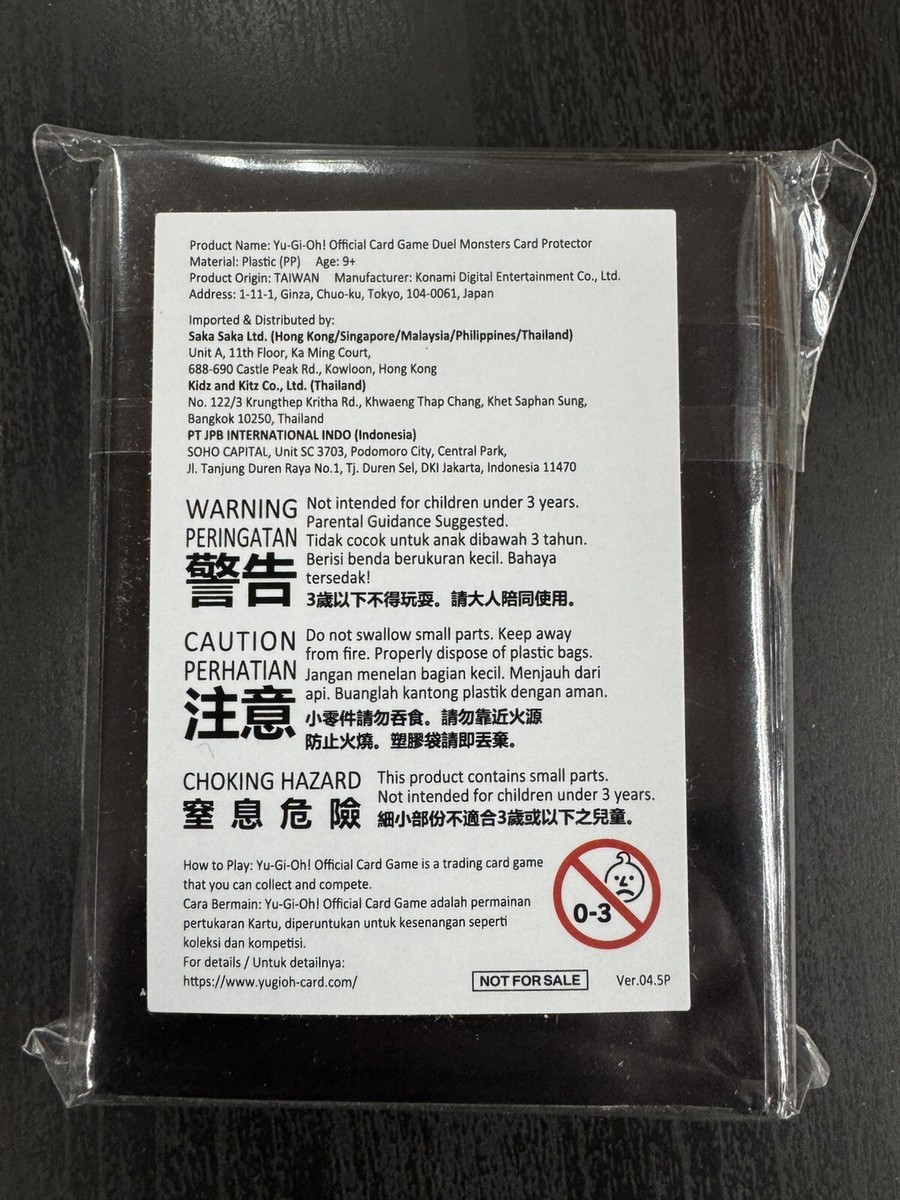 YUGIOH WANTED: SEEKER OF SINFUL SPOILS ASIA ENGLISH OTS SLEEVES