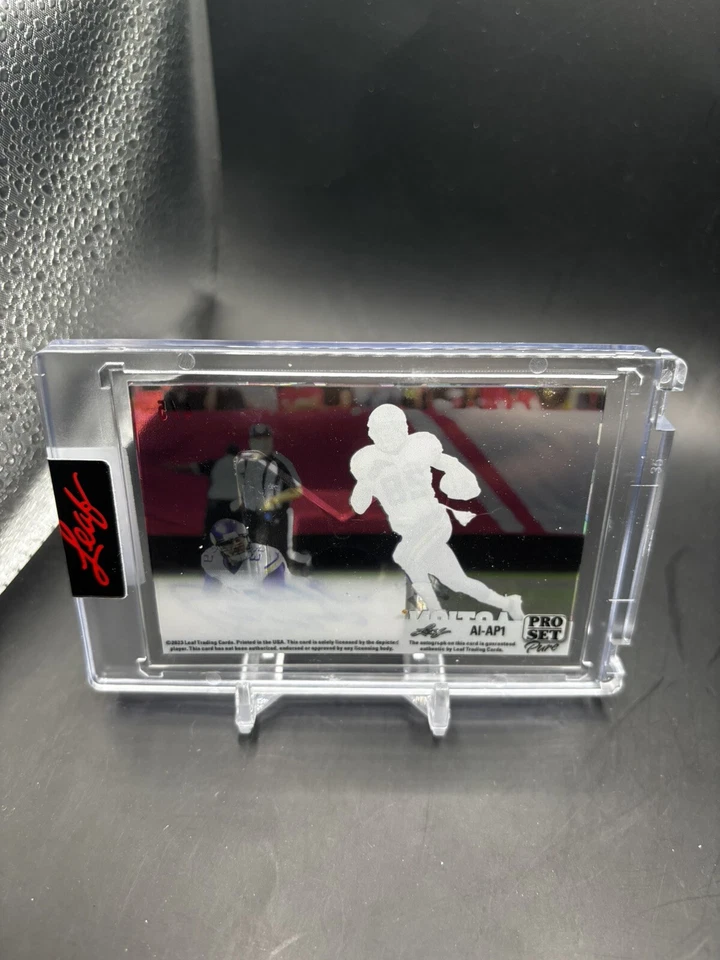 2023 Pro Set Pure Auto Action Ink Adrian Peterson Vikings 4/5 - Image 3 of 3