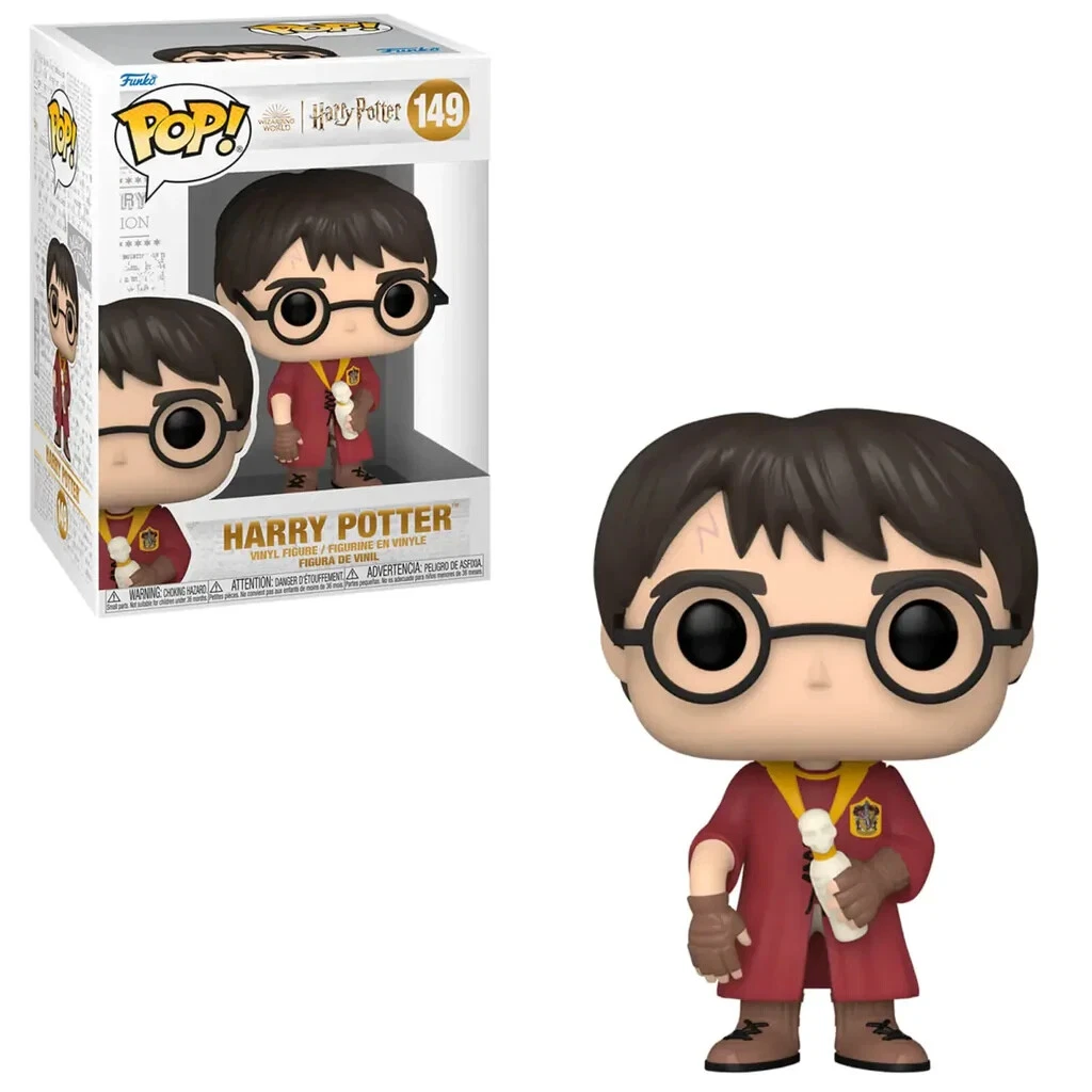 NEW FUNKO POP! MOVIES 149 HARRY POTTER 3.75 VINYL FIGURE QUIDDITCH BONE  POTION