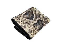 Real Eastern Diamondback Rattlesnake Skin Tri...