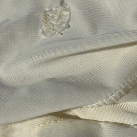 VTG 70&rsquo;s Wonder Maid Molded Magic Ivory Lace Bodice Nylon Full Slip Modest