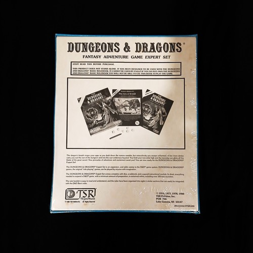 TSR Dungeons & Dragons - D&D Expert Box Set 2 - Sealed in Excellent Condition  - Picture 5 of 8
