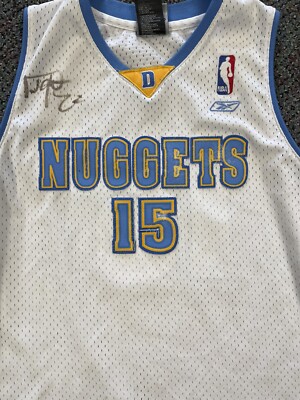 Reebok YOUTH Carmelo Anthony Denver Nuggets Jersey Size Large