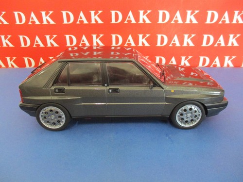 Die cast 1/18 Modellino Auto Lancia Delta HF Integrale 16V Dark Grey 1990 Triple - Picture 4 of 7