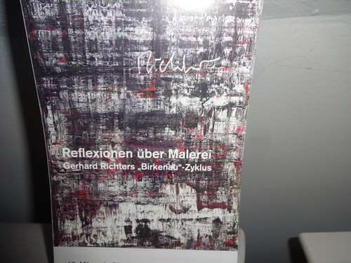 Gerhard Richter Abstrakt nummeriert 13/15 Birkenau Flyer Handsigniert - Bild 5 von 5