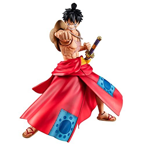 Variable Action Hero Rose ONE PIECE Luffy Taro about 175mm PVC Pai from  Japan 4535123832970