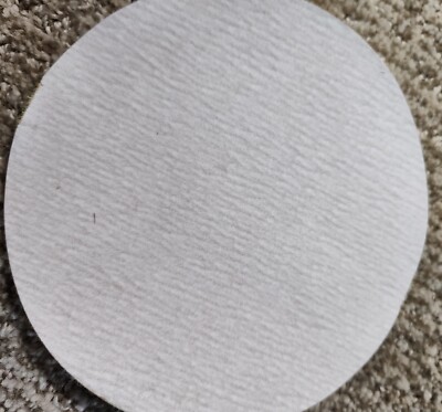 Hermes VC151, ,350 Grit Longlife Velour Backed Sanding Disc, 5'' Diameter,100 Pcs