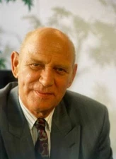 Actor Hans Veerman At Dutch Tv Show Medisch Centrum West Historic Old Photo 2