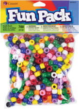 Fun Packs 700-Piece Rainbow Pony Beads
