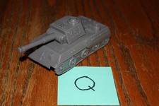 Vintage Marx Battleground Dark Gray German 351 Army Tank Q - MPC, Timmee