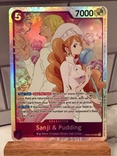 One Piece TCG English Sanji and Pudding EB02-035 SR