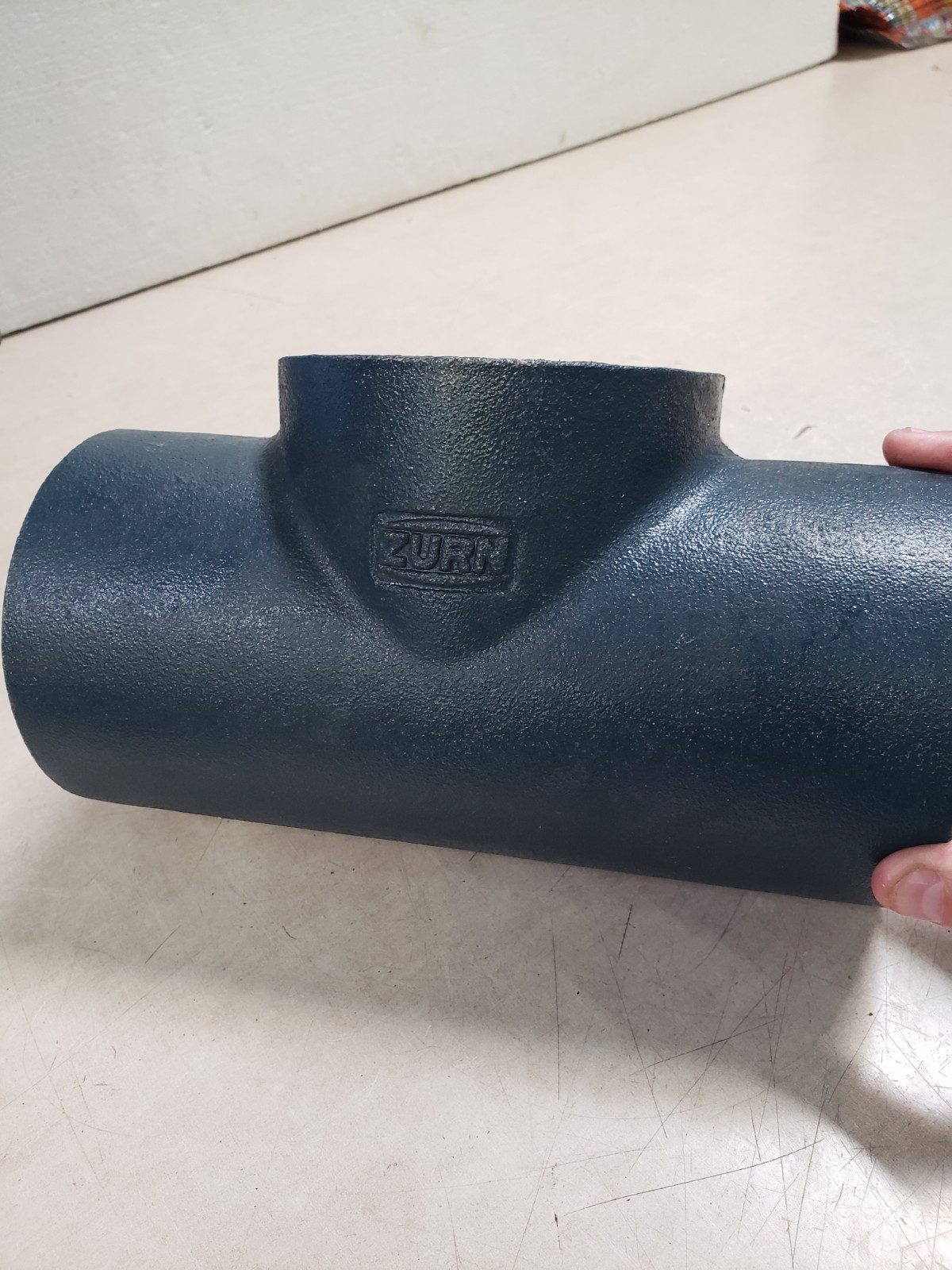 Zurn Cleanout Tee w/4'' NH Outlet & Bronze Plug Z1445-4NH-BP