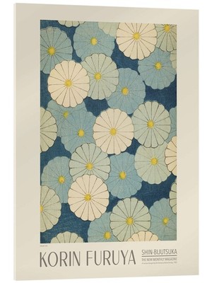 Acrylglasbild Florales Design 324, Shin-bijutsukai, 1902 - Korin Furuya