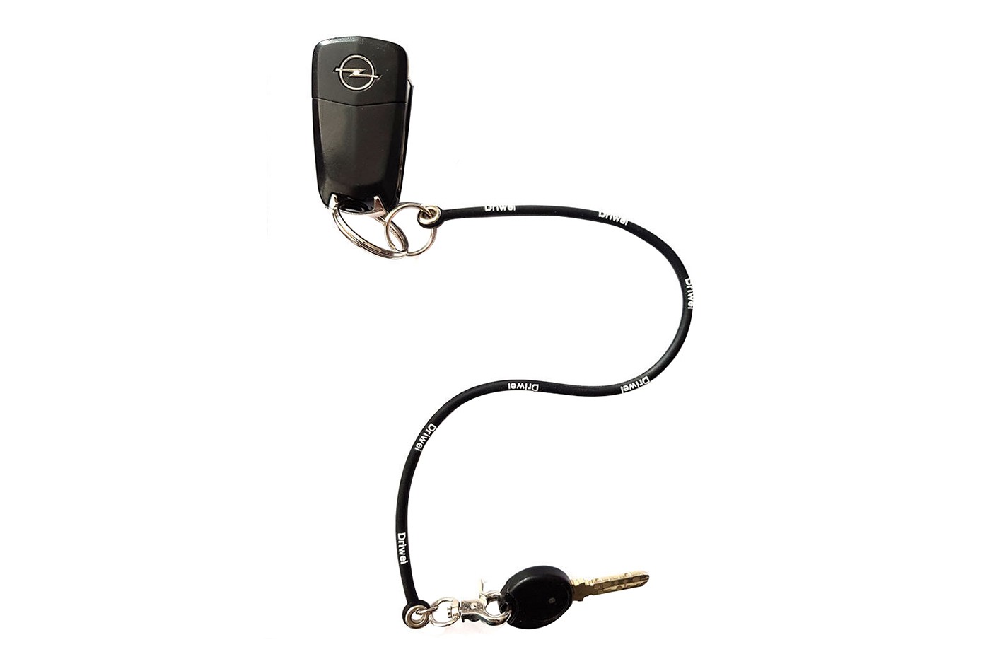 Laccio Portachiavi Auto Moto Cordino Sicurezza Chiavi Bloccasterzo Antifurto