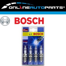 Set of 4 Bosch Spark Plugs for Ford Focus LV 2008-2011 4cy 2.0L Duratec 16v DOHC
