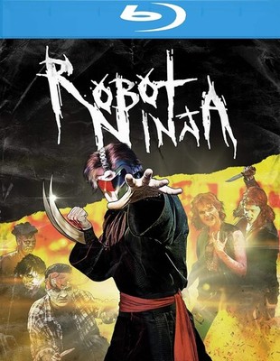 Robot Ninja 1989 Blu-ray + Comic Book 2k Remastered Cult Superhero Revenge Gore