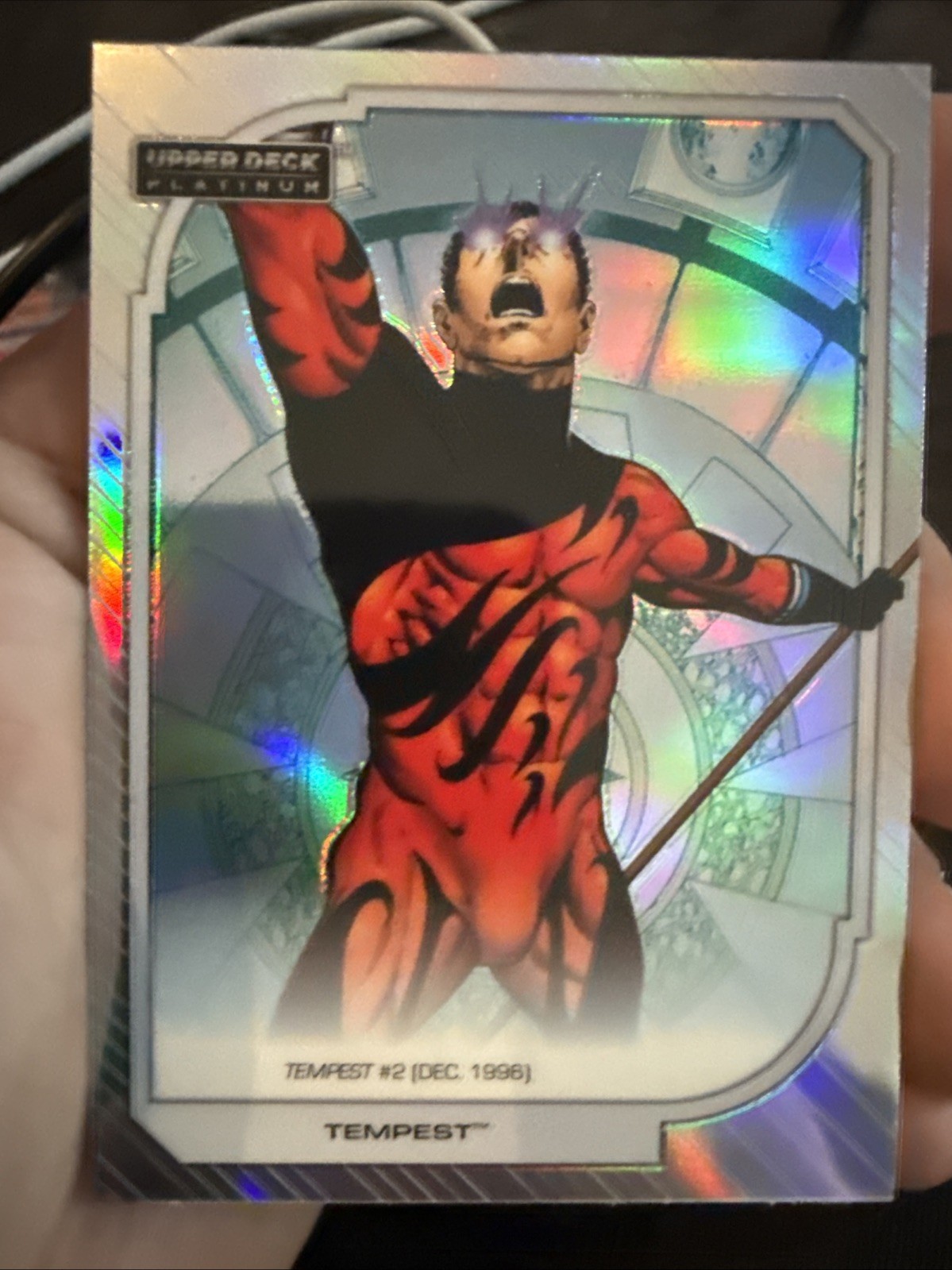2026 Upper Deck Platinum DC TEMPEST Base Set  Rainbow #145!!!!!!!!!