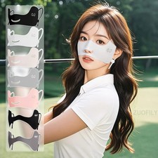 New Summer Ice Silk Mask Breathable Sunscreen Face Scarf Eye Patches Anti Eye