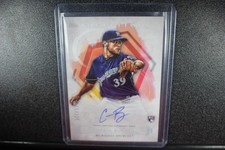 2019 Topps Inception Emerging Stars Autographs Corbin Burnes Rookie Auto /225