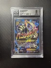 2015 Pokemon XY BREAKTHROUGH #159 M MEWTWO EX FULL ART BGS 8 NM