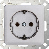 Kopp Schutzkontakt-Steckdose, HK02, Stahl (914820007)