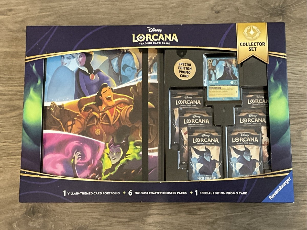 Disney Lorcana: The First Chapter Gift Set (4 Packs 12 Cards each