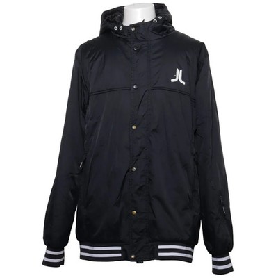 WeSC, Bomberjacke, Herren, Größe: XL, Schwarz/Weiß, Polyamid/Polyester #qjJ