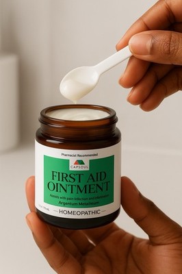 FIRST AID OINTMENT - SKIN RELIEF - HOMEOPATHIC - ITCH - IRRITATION - REDNESS