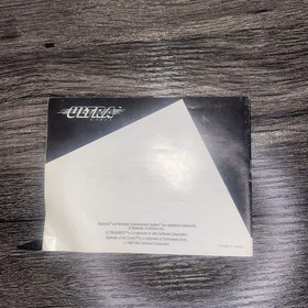 Defender of the Crown (NES) Game+Dust Cover +manual.