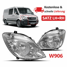 Satz Scheinwerfer für Sprinter W906 2006-2014 H7 NSW mit Stellmotor Satz Scheinwerfer für Sprinter W906 2006-2014 H7 NSW mit Stellmotor
