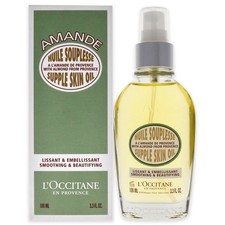 L'OCCITANE Almond Supple Skin Body Oil Spray 100ml/3.3oz NEW in box, Unsealed