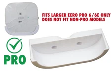 Wall Mount Bracket for Eero PRO 6, PRO 6E (K010001, S010001) Mesh Wifi Router