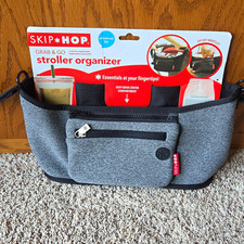 Skip Hop Grab & Go Stroller Organizer - Gray/Black Baby Accessory
