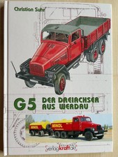 G 5 Der Dreiachser aus Werdau. LKW, Langhaube...