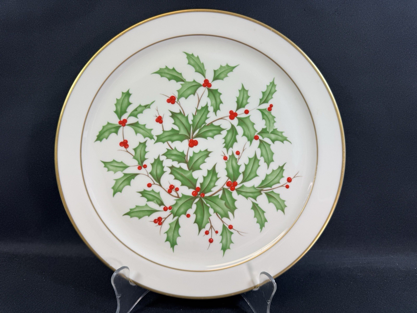 Lenox Holiday~(1)~12" Chop Plate Round Platter~1st Quality~Perfect