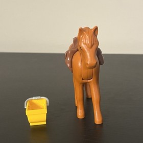 Lego 7585 Belville Horse Stable Horse Saddle Basket Replacement Pieces