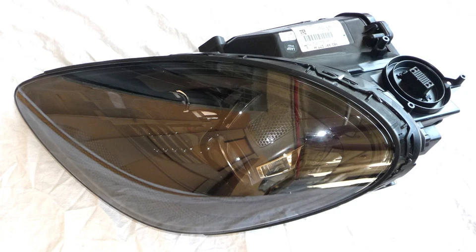18-24 Porsche 718 Boxter Cayman Spyder Left Black Dynamic Headlight 982941077H - Image 2 of 4