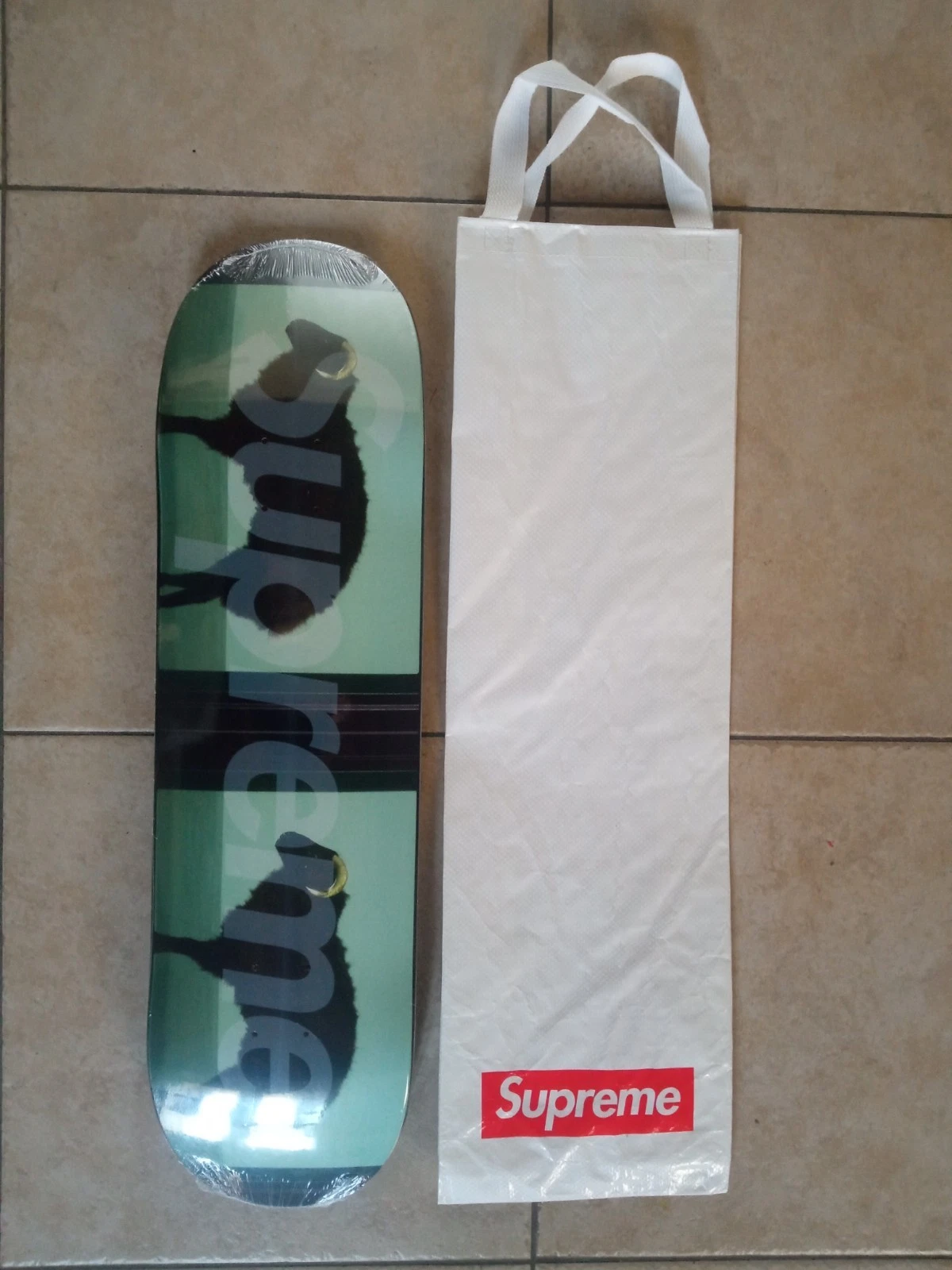Supreme Damien Hirst Sheep Skateboard Deck limited Edition With Bag Original UK