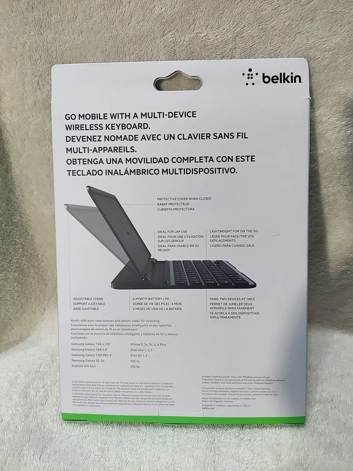 Belkin QODE Keyboard for iPad or any tablet or smarthphone NEW - Image 2 of 4