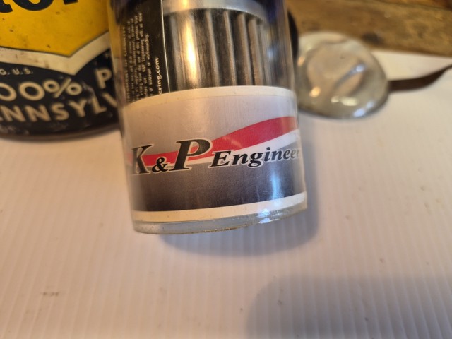 K&P Engineering Stainless Micronic Oil Filter (S4/S44/S69)