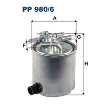 Kraftstofffilter für Dacia Logan LS FS MCV KS US Sandero | 24454686