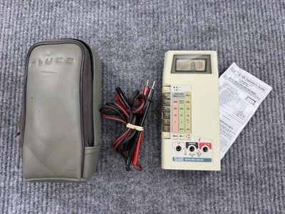 Fluke 8020A Handheld Digital Multimeter With Leads For Parts