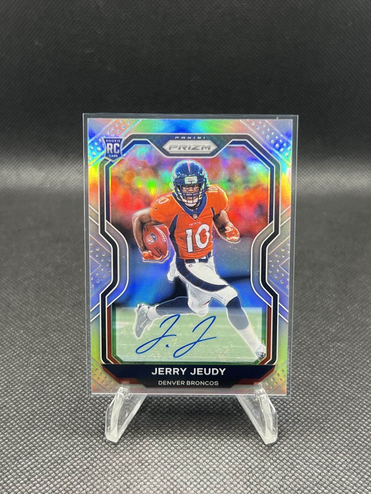 2020 Panini Rookie Auto Silver Prizm #314 Jerry Jeudy RC Broncos Browns