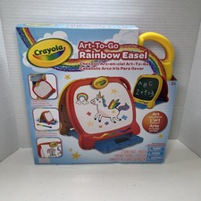 Kids Easels: Crayola Art-to-Go Table Easel, Arts  Crafts Multicolor Kids 2 New