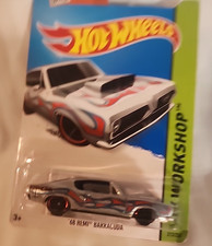 2015 Hot Wheels HW Workshop Heat Fleet '68 HEMI BARRACUDA ML# 213/250 CFL55