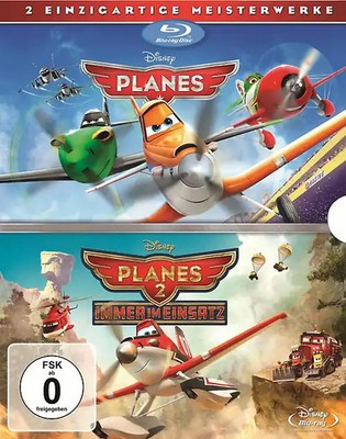 Planes + Planes 2 Doppelpack [Blu-ray]