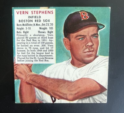 1952 Red Man Tobacco #21 Vern Stephens