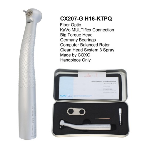 COXO Dental Handpiece High Speed Fiber Optic LED CX207-G KaVo NSK LED Coupling - Afbeelding 59 van 286