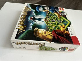 LEGO Games 3841 - Minotaurus Board Game Complete w/ Box & Manuals Dice Set Used